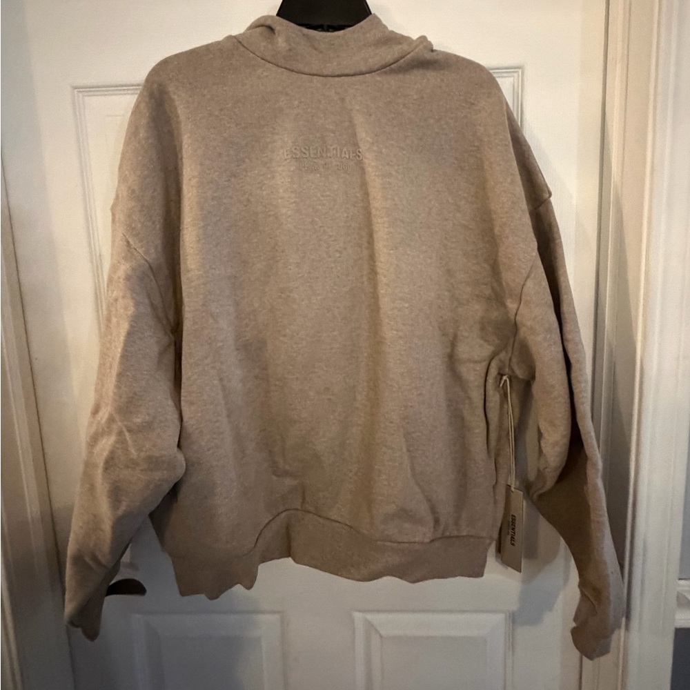 Fear of God Essentials Men's Beige hoodie